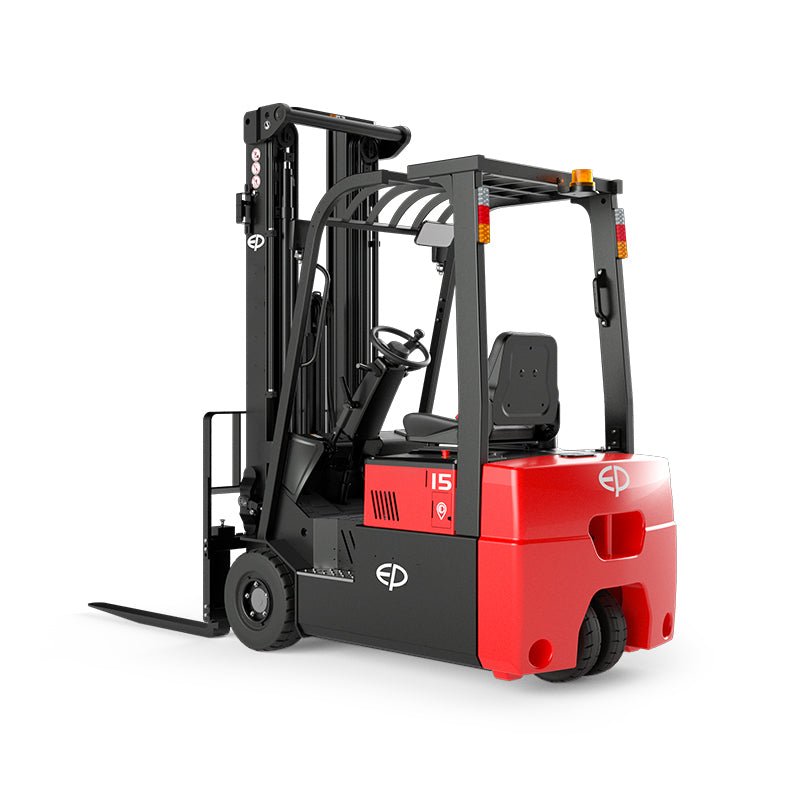 CPD18 / 20FVL- 3 Wheel Electric Forklift 1800kg 4000lbs Capacity Side Angle