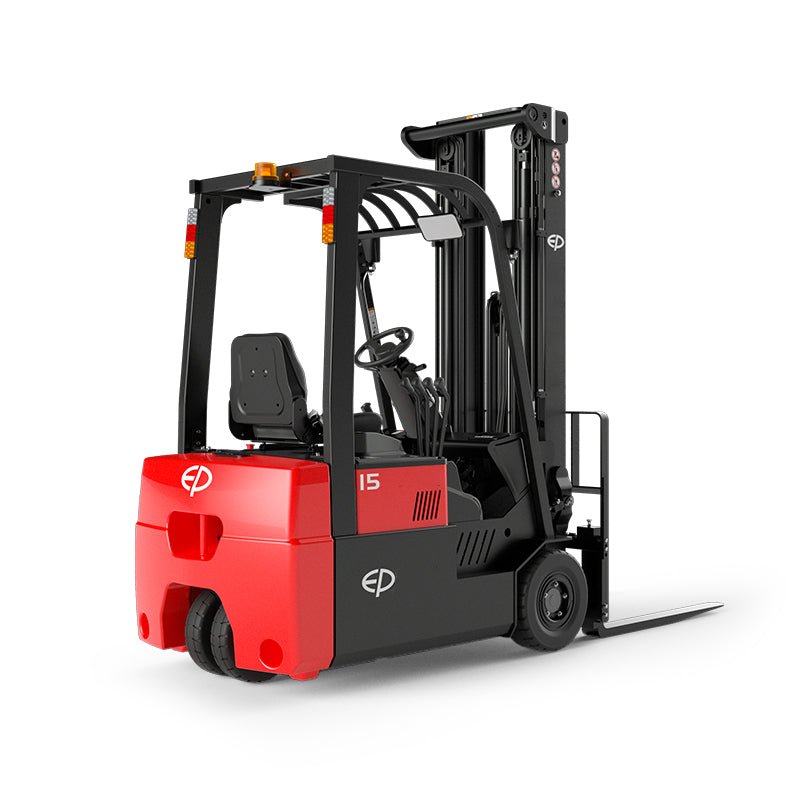 CPD18 / 20FVL- 3 Wheel Electric Forklift 1800kg 4000lbs Capacity Side Angle
