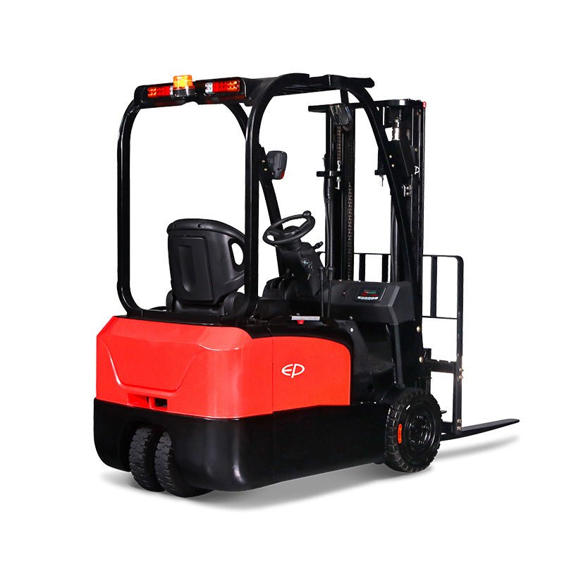 CPD18 / 20TV8- 3 Wheel Electric Forklift 2000kg 4400lbs Capacity Back Angle