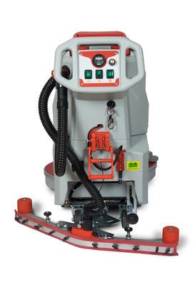 Bennett C660BT Cleaver Series Floor Scrubber - Dual Brush Floor Cleaner - Back Angle