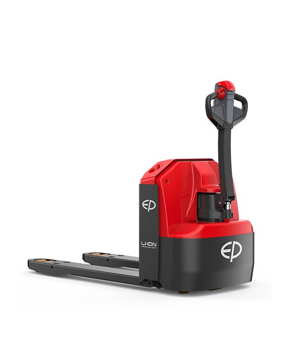 Right facing WPL202 lithium pallet truck – heavy-duty 2000 kg capacity