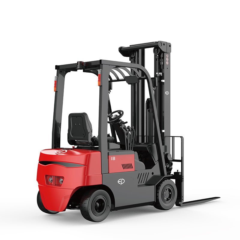 CPD18 / 20FVL-4 Wheel Electric Forklift 1800kg 4000lbs Capacity Side Angle