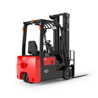 CPD18 / 20FVL- 3 Wheel Electric Forklift 1800kg 4000lbs Capacity Side Angle