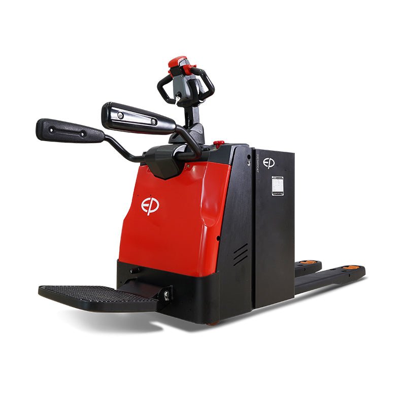 Ride On Electric Pallet Truck - RPL201 - 2000kg 4400lbs Capacity - Front Angle