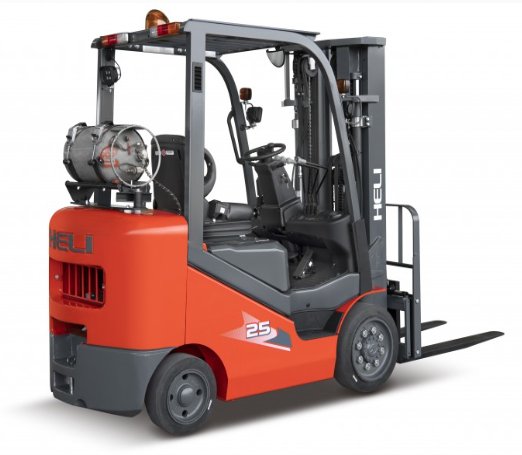 H3 LPH Forklift - 4000-6500 lbs Capacity - Back Side angle