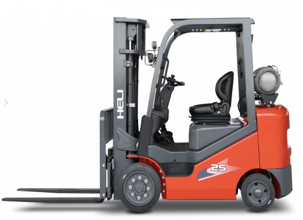 H3 LPH Forklift - 4000-6500 lbs Capacity - Side angle