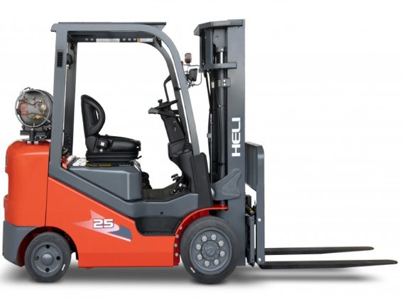 H3 LPH Forklift - 4000-6500 lbs Capacity - Side angle