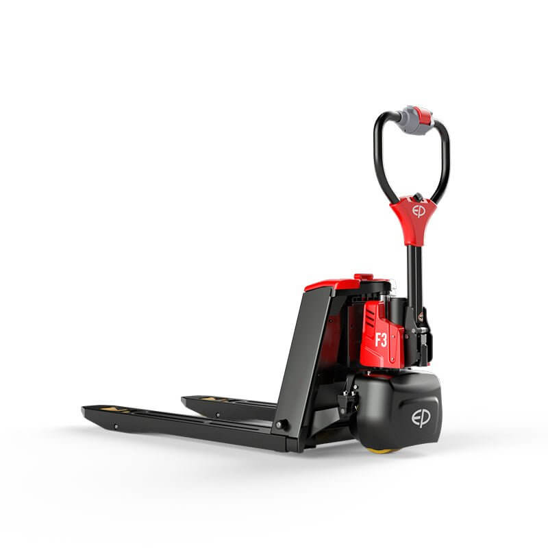 F3 Electric Pallet Truck - 1500kg 3300lbs Capacity Jack - Side Angle 
